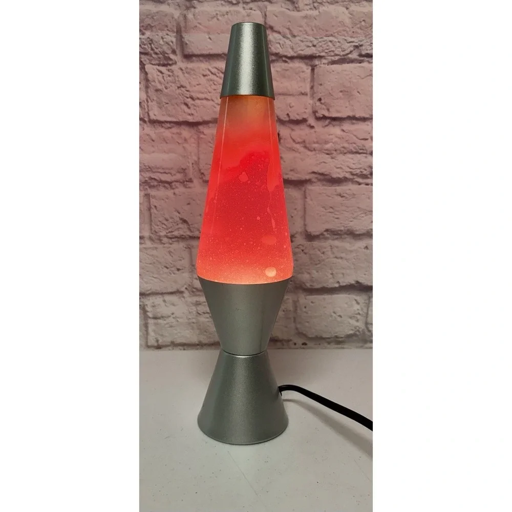 14.5 inch lava lamp Pink Fluid / Pink Wax *TESTED*